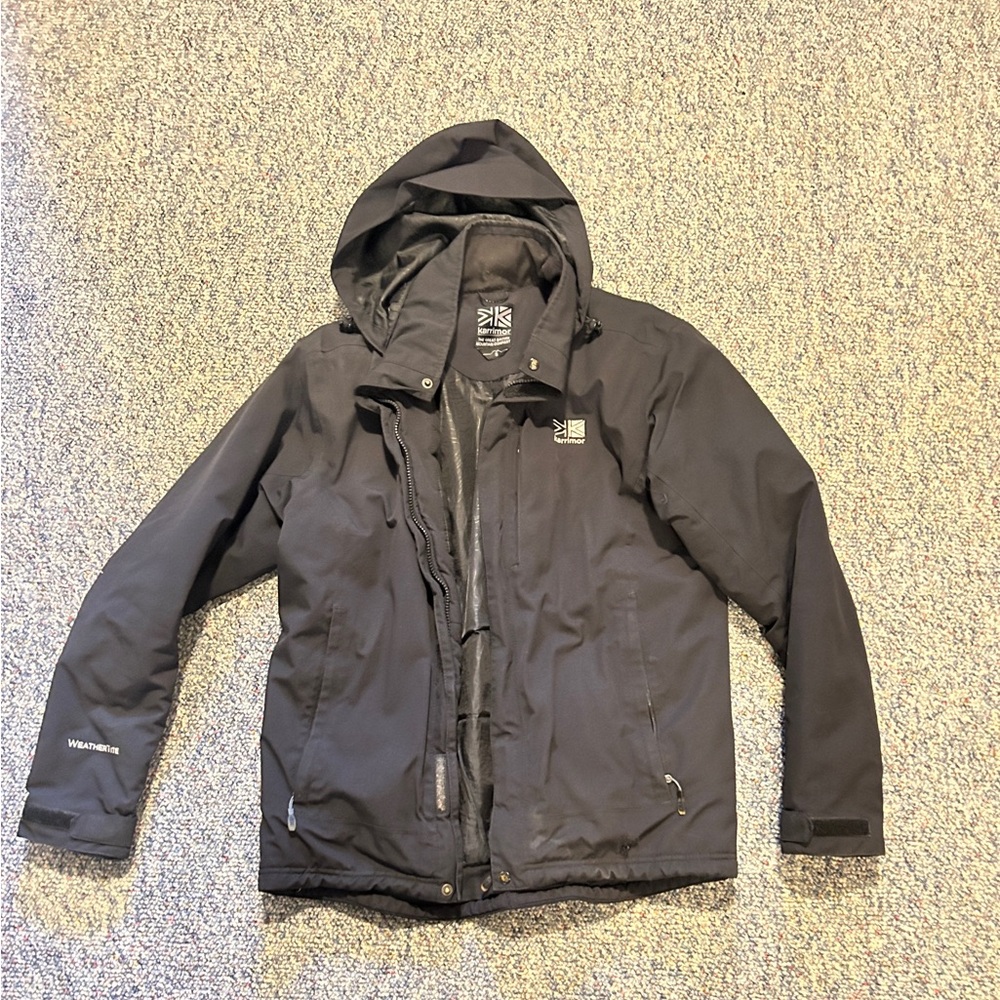 Men's Black Waterproof Jacket